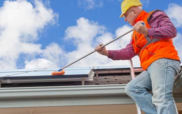 High Street soft wash roof cleaning